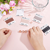 10Pcs 5 Colors Pure Silk Cord OCOR-BBC0001-02-4