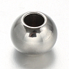 DanLingJewelry 304 Stainless Steel Rondelle Spacer Beads STAS-DL0001-01A-1