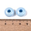 Opaque Acrylic European Beads OACR-E033-19P-3