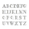 Zinc Alloy Slide Charms ALRI-WH0006-01P-1