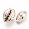 Plated Cowrie Shell Pendants X-SSHEL-Q305-02A-03-2