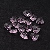 Romantic Valentines Ideas Glass Charms G030V14mm-02-1