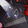 100Pcs Transparent PVC Suckers PVC-GO0001-01-4