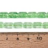 Crackle Transparent Glass Beads Strands GLAA-N068-05A-06-4
