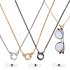 3Pcs 3 Colors Iron Eyeglass Chains AJEW-FH0007-49-1