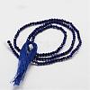 Natural Lapis Lazuli Bead Strands G-P270-2mm-19-3