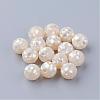 Natural White Shell Beads SSHEL-Q298-14mm-08-1