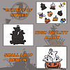 Beadthoven 21Pcs 7 Style Halloween Alloy Enamel Pendant ENAM-BT0001-16-3