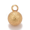 Brass Ball Charms KK-M229-73B-G-1