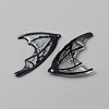 Translucent Resin Glitter Powder Pendants X1-RESI-TAC0018-18G-2