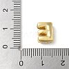 Brass Micro Pave Cubic Zirconia Beads KK-P290-61G-E-3