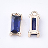 Transparent Glass Charms X-GLAA-T007-13A-2