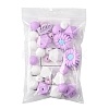 30Pcs Silicone Beads SIL-FS0001-33-6