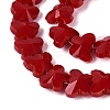 Opaque Glass Beads Strands GLAA-Q118-01B-C02-3