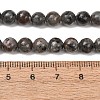 Natural Fluorescent Syenite Rock(Glow under UV Light) Beads Strands GG-NH0012-A01-6mm-4
