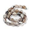 Natural Eye Agate Beads Strands G-NH0019-D02-02-2