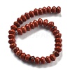 Natural Red Jasper Beads Strands G-P559-A17-01-3