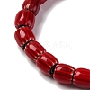 Handmade Lampwork Chevron Beads Strands LAMP-K041-01B-09-4