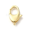 Rack Plating Brass Spring Gate Rings KK-Z086-53G-06-1