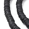 Handmade Polymer Clay Beads Strands CLAY-R089-8mm-Q029-3