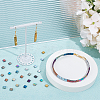 270Pcs 15 Colors Electroplated Frosted Synthetic Non-magnetic Hematite Beads G-UN0001-32-4