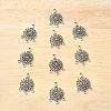 Tibetan Style Alloy Chandelier Components Links TIBE-YW0001-52-3