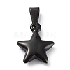 Ion Plating(IP) 304 Stainless Steel Charms STAS-I127-067B-02-1