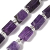 Natural Amethyst Beads Strands G-Q023-C01-01-1