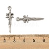Non-Tarnish 304 Stainless Steel Pendants X-STAS-O004-06D-P-3