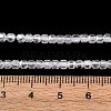Cubic Zirconia Bead Strands ZIRC-P109-01B-3