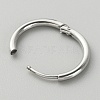 316L Surgical Stainless Steel Huggie Hoop Earrings for Girl Women EJEW-TAC0011-11C-P-2