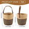 Woven Cotton Storage Baskets AJEW-WH20054-010C-3