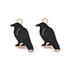 Halloween Theme Alloy Enamel Pendants PALLOY-N176-45-RS-1