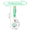 Soccer Keychain Cool Soccer Ball Keychain with Inspirational Quotes Mini Soccer Balls Team Sports Football Keychains for Boys Soccer Party Favors Toys Decorations JX297A-2