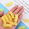 Transparent Crackle Acrylic Beads CACR-S009-001B-N85-6