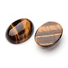 Natural Tiger Eye Oval Cabochons X-G-L394-06-25x18mm-2