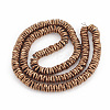 Electroplate Non-magnetic Synthetic Hematite Beads Strands G-N0321-07I-2