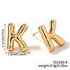 Brass Stud Earrings UV9543-11-1
