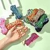 5M 7 Inner Cores Polyester & Spandex Cord Ropes OCOR-YW0001-23A-5