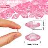 1000Pcs Acrylic Rhinestone Pointed Back Cabochons GACR-SP0001-01B-2