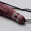 Nylon Tassels Big Pendant Decorations HJEW-L010-15-2