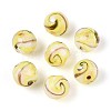 Handmade Gold Sand Lampwork Beads LAMP-T024-11E-1