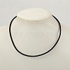 Cowhide Leather Necklace Making AJEW-JW00001-03-2