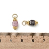 Natural Multicolor Tourmaline Pendants PALLOY-JF05319-4