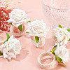 6Pcs Jute Braided Napkin Rings DJEW-CP0001-20B-5