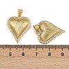 Brass Micro Pave Cubic Zirconia Pendants ZIRC-I367-07G-16-3