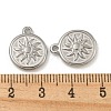 Non-Tarnish 304 Stainless Steel Pendants STAS-N103-131P-3