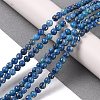 Assembled Natural Dolomite and Synthetic Opal Beads Strands G-Q017-G06-01D-1-3