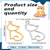 20Pcs 2 Colors Alloy Pendants FIND-LP0001-26-2
