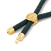 Nylon Cords Bracelet Makings Fit for Connector Charms AJEW-P116-01G-22-3
